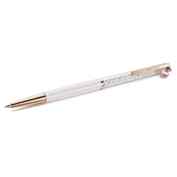 Bút Ký Swarovski Crystalline Ballpoint Pen Heart, Pink, Pink Lacquered, Rose Gold-Tone Plated 5732990 Màu Hồng Nhạt