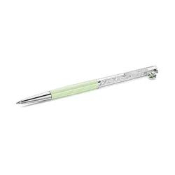 Bút Ký Swarovski Crystalline Ballpoint Pen Clover, Green, Green Lacquered, Chrome Plated 5732973 Màu Xanh Green
