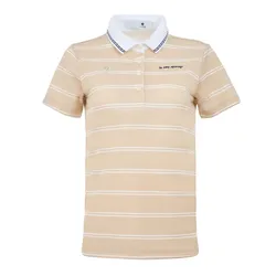 Áo Polo Nữ Le Coq Sportif LG6SHS00LV-BG00 Màu Be Size S