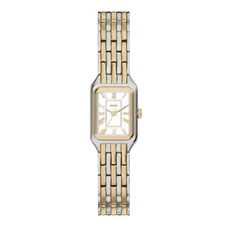 Đồng Hồ Nữ Fossil Raquel Mini Three Hand Two Tone Stainless Steel Watch ES5468 Màu Vàng - Bạc