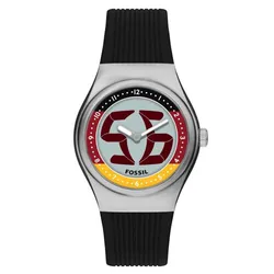 Đồng Hồ Unisex Fossil Archival Big Tic World Cup 40mm LE1239 Màu Đen Bạc