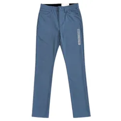 Quần Kaki Nam Calvin Klein CK Jean Slim Fit 40VM614 - 422 Màu Xanh Blue Size 30