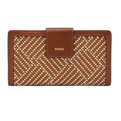Ví Nữ Fossil Logan RFID Tab Clutch SL10100994 Màu Nâu