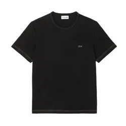 Áo Thun Nam Lacoste Regular Fit Cotton Jersey T-Shirt TH1748 55G 031 Màu Đen Size 3