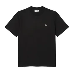 Áo Thun Nam Lacoste Men's Diamanté Crocodile Cotton T-Shirt TH6883-51 031 Màu Đen Size 4
