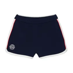 Quần Short Nữ Lacoste Women's Tennis Heritage Stretch Piqué Shorts GF8652-51 HHW Màu Xanh Navy Size 36