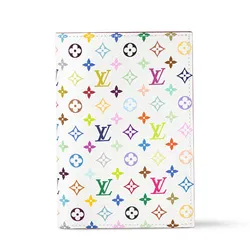 Ví Đựng Hộ Chiếu Louis Vuitton LV x TM M14178 Màu Trắng Hoạ Tiết