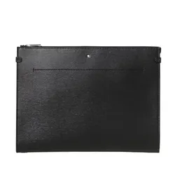 Túi Cầm Tay Nam MontbLanc Meisterstück 4810 Men's Portfolio Clutch Bag Pouch 129234 Màu Đen