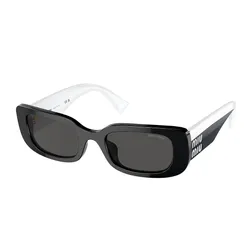 Kính Mát Nữ Miu Miu Sunglasses MU08YS 1AB5S0 Màu Đen