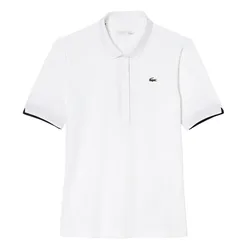 Áo Polo Nữ Lacoste Women's Slim Fit UV Protect Stretch Golf PF5179 51 522 Màu Trắng Size 34