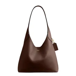 Túi Xách Nữ Coach Brooklyn Shoulder Bag 28 CU068 Brown Màu Nâu