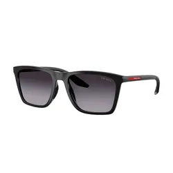 Kính Mát Prada Linea Rossa Sunglasses PSB08S 1AB09U Màu Xám/Đen