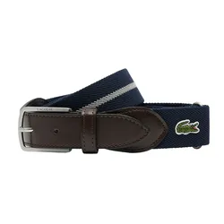 Thắt Lưng Nam Lacoste Classic Border Tape Belt RC005 P05 Màu Xanh Navy