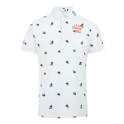 Áo Polo Nam Le Coq Sportif LG6SHST3MV-WH00 Màu Trắng Size M