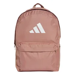 Balo Adidas Logo 3 Bar Classic IS7055 Màu Hồng Đất