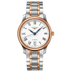Đồng Hồ Nam Longines Master Collection L2.628.5.19.7 (L26285197) Màu Bạc/ Vàng Hồng