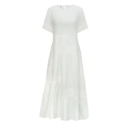 Váy Linen Nữ F2 Fashion & Freedom D780-T-S-1123 Màu Trắng Size S