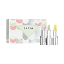 Set Son Dưỡng Prada Hydrating Mini Lip Balm Trio 3 Món