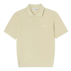 Áo Polo Len Nam Lacoste Golf Texture Sweater AH011E - 02S Màu Be Size 3