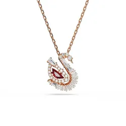Dây Chuyền Nữ Swarovski Pendant Red Rose Gold Tone Plated SWN-5732413 Màu Trắng/ Vàng Hồng