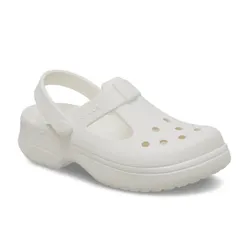Giày Sục Crocs Clog Classic Mary Jane Chalk 210615-0WV Màu Trắng Size 34-35