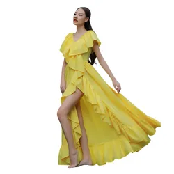 Váy Xòe Nữ F2 Fashion & Freedom Kate Into The Wood D807-V-S-0524 Màu Vàng Size S