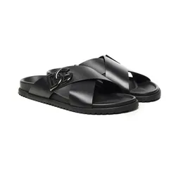 Dép Nam Dolce & Gabbana D&G A80525A9Q6780999 Màu Đen Size 41.5