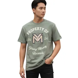Áo Phông Nam Reason Clothing&nbsp;Olive Green RLW-15 Màu Xanh Size L
