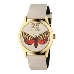 Đồng Hồ Nữ Gucci G-Timeless Watch 38mm YA1264062 Màu Be Vàng