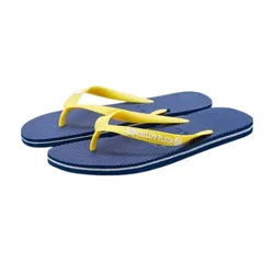 Dép Xỏ Ngón Philipp Plein Flip Flops Màu Xanh/Vàng Size 40
