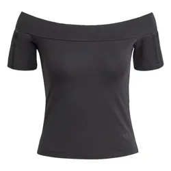 Áo Thun Nữ Adidas Adicolor Short-Sleeved T-shirt In Bandeau Style JV9742 Màu Đen Size S