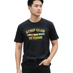 Áo Phông Nam Reason Clothing Black T-Shirt With Multiple Letters CSV-012 Màu Đen Size L