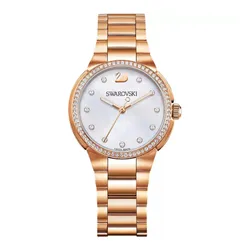 Đồng Hồ Nữ Swarovski&nbsp;City Mini Ladies Watch Màu Vàng Hồng