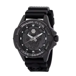Đồng Hồ Nam Philipp Plein&nbsp;The Skull Quartz Black Dial Men's Watch PWAAA2022 Màu Đen