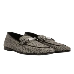 Giày Lười Nam Dolce & Gabbana D&G Jacquard Slippers 'Multicolor' A50516AJ69989875 Màu Be Size 41