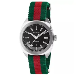 Đồng Hồ Nam Gucci GG2570 Watch 40mm Màu Xanh Bạc