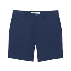 Quần Short Nam Lacoste Men's Slim Fit Commuter Shorts FH3014-51-166 Màu Xanh Navy Size 30