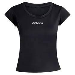 Áo Thun Nữ Adidas Baby Tee Hyperglam Black KC7676 Tshirt Màu Đen Size S
