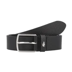 Thắt Lưng Nam Lacoste Grained Leather Belt RC4090 000 Màu Đen Size 100