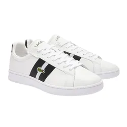 Giày Thể Thao Nam Lacoste Carnaby Pro CGR Bar 47SMA0047 147 Màu Trắng Đen