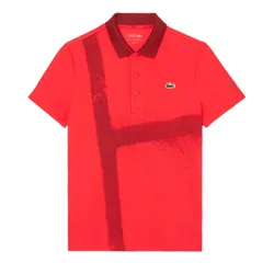 Áo Polo Nam Lacoste Tennis x Novak Djokovic Polo Shirt DH8971 ZBG Màu Đỏ&nbsp;Size 4