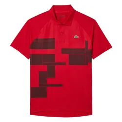 Áo Polo Nam Lacoste&nbsp;Tennis x Novak Djokovic Regular Fit Player Polo DH2614 IF4 Màu Đỏ Size 3