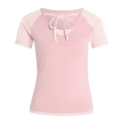 Áo Thun Nữ Adidas Summer Glow Vintage Tee T-Shirt KY8130 Màu Hồng Be Size S