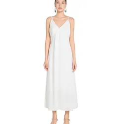 Váy Hai Dây Nữ F2 Fashion & Freedom Linen A Touch Of Effortless Elegance D839-T-S-0325 Màu Trắng Size S