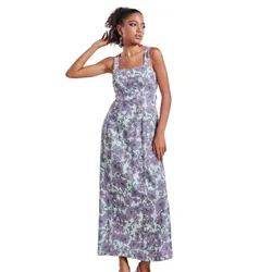 Váy Liền Nữ F2 Fashion & Freedom Women's Into The Wood D805-XHT-S-0524 Màu Xanh Tím Size S