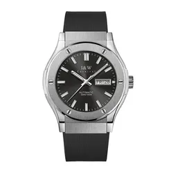 Đồng Hồ Nam I&W Carnival Automatic Watch 55851G2-S4 Màu Đen/Bạc