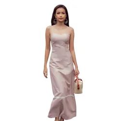 Váy Hai Dây Nữ F2 Fashion & Freedom City Girls D573-HN-S-1221 Màu Hồng Size S