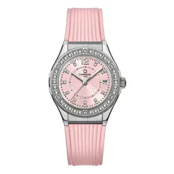 Đồng Hồ Nữ Carnival 8173L2-VT-DCS-H Màu Hồng Bạc