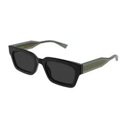Kính Mát Gucci Square Sunglasses GG2069S 001 Màu Xám/Đen