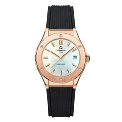 Đồng Hồ Nữ Carnival 8168L-VH-DCS-TK&nbsp;Màu Vàng Đen